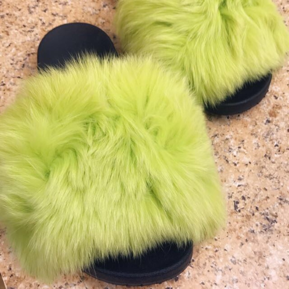 Furry Slippers! - Picture 2 of 2